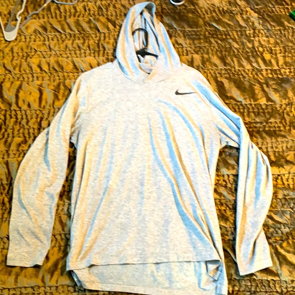 Nike Dri fit lightweight hoodie, sz L